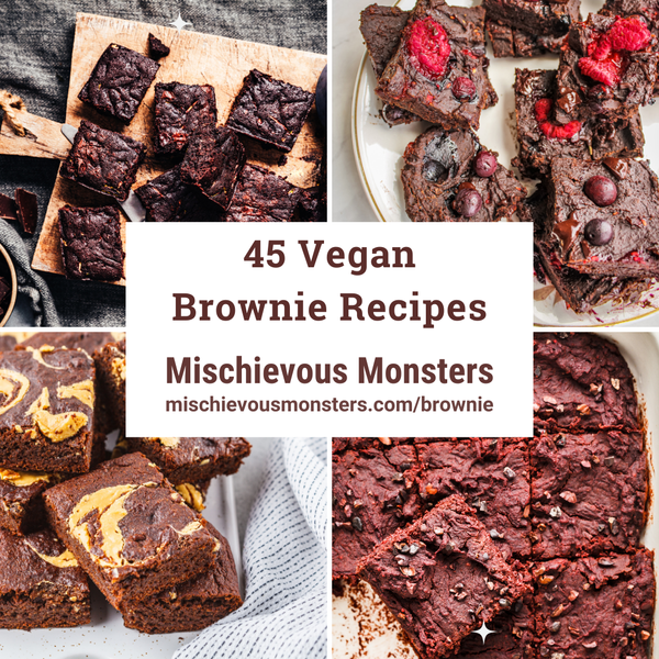 45 Vegan Brownie Recipes