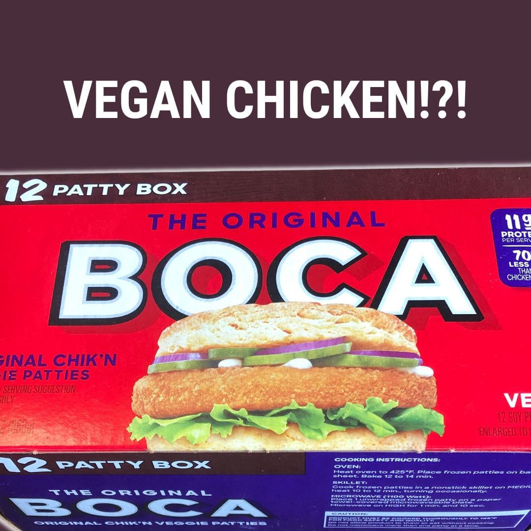 Boca Original Chik'n Veggie Patty Review
