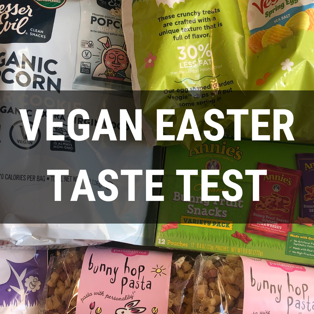 Vegan Easter Snack Taste Test